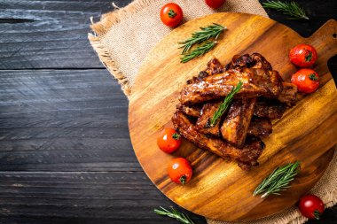 Izgara Barbekü kaburga domuz