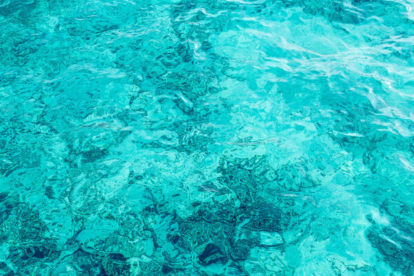 Beautiful sea and ocean water wave surface textures 