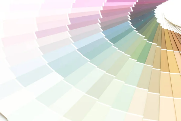 Sample colors catalogue pantone — Stock Photo, Image