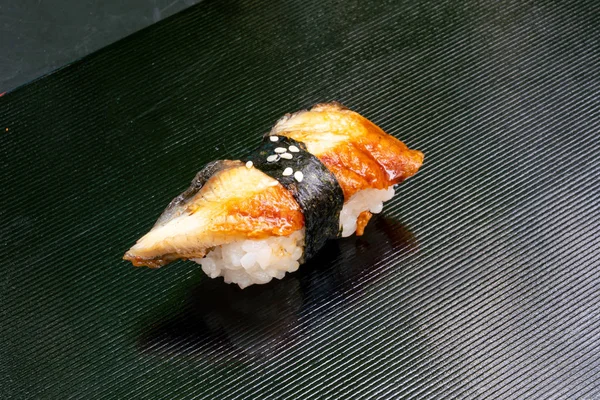 Gegrilltes Aal-Sushi — Stockfoto