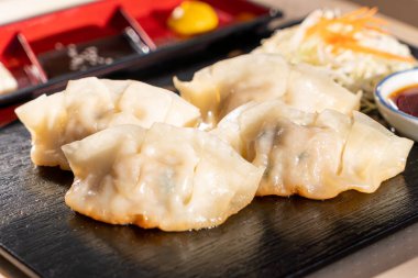 Japon sosu veya köfte snack 