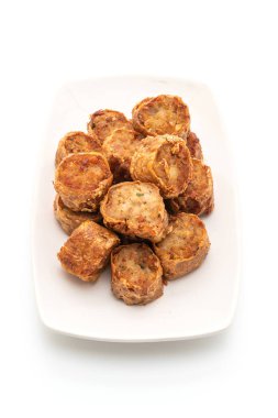 Derin kızarmış Yengeç rulo