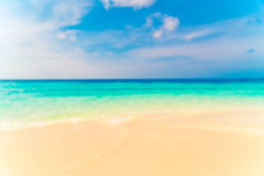 bulanıklık deniz güzel gökyüzü mavi plaj tropikal