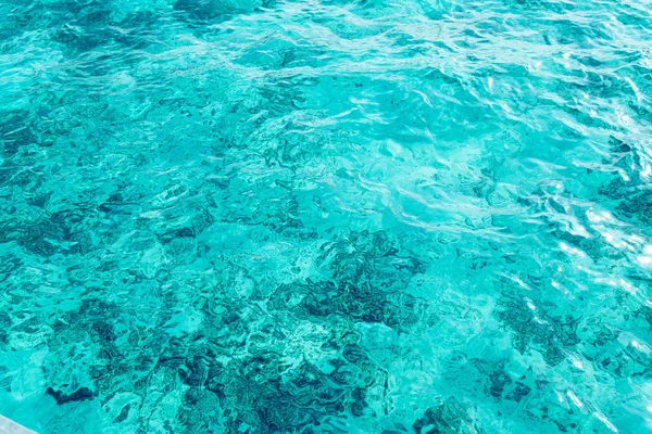 Lindas texturas de superfície de ondas de água do mar e do oceano — Fotografia de Stock