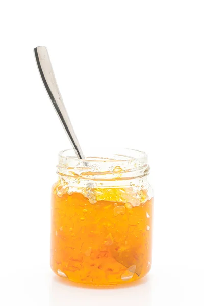 Pot de confiture d'orange — Photo