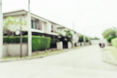 Dış ev arka plan bulanıklık