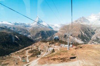 Matterhorn tepe Zermatt, İsviçre 