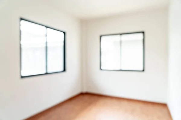 Abstrakt oskärpa tomt rum med fönster och dörr i hem — Stockfoto