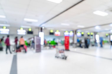 Havalimanı arka plan için soyut bulanıklık 