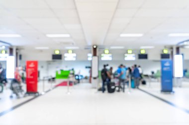 Havalimanı arka plan için soyut bulanıklık 