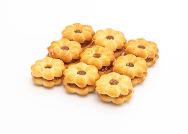 Hindistan cevizli bisküvi ve ananas reçeli.