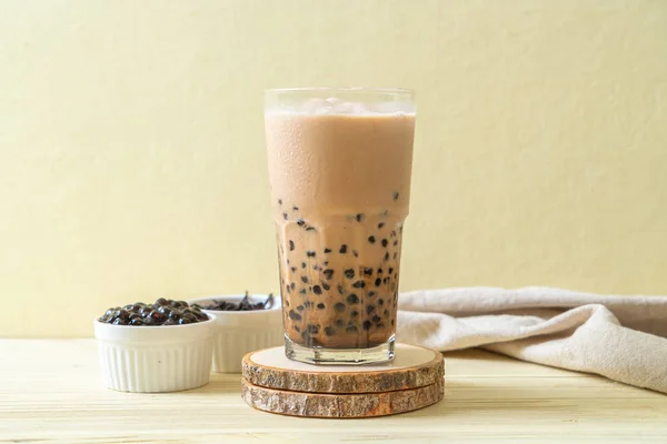 Taiwan chá de leite com bolhas — Fotografia de Stock