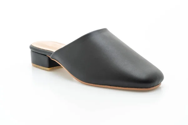 Woman fashion leather shoe — Stock Photo, Image