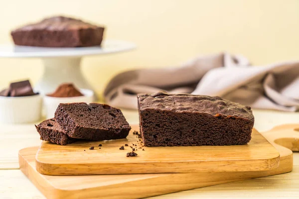 Gâteau au chocolat Brownie — Photo