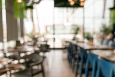 kafe restoranda soyut bulanıklık