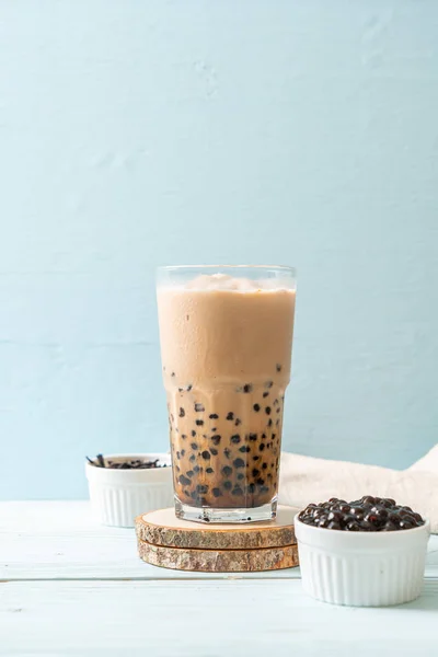 Taiwán té de leche con burbujas — Foto de Stock