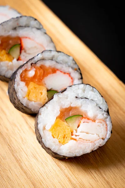 Mix Sushi Roll Maki — Zdjęcie stockowe