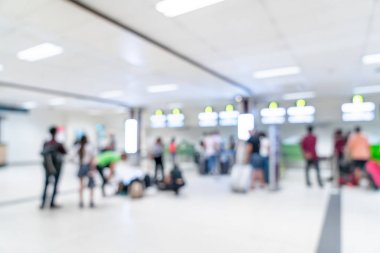 Havalimanı arka plan için soyut bulanıklık 