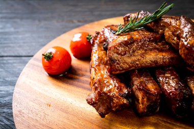 Izgara Barbekü kaburga domuz