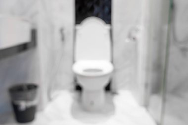 Soyut bulanıklık ve defocused banyo iç
