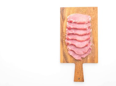 taze domuz ham filetosu