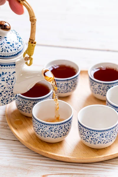Beautiful Chinese tea set — Stock Photo, Image