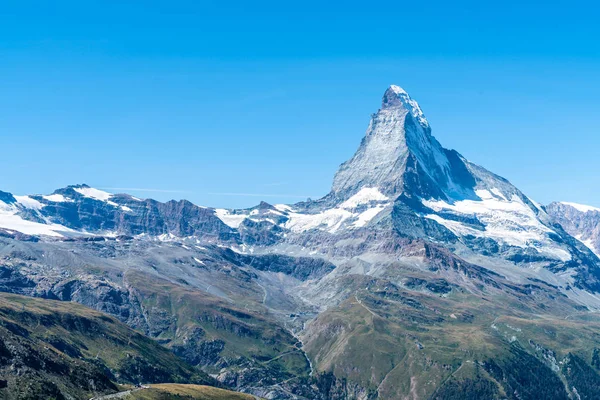 Vistas del pico Matterhorn en Zermatt, Suiza . —  Fotos de Stock