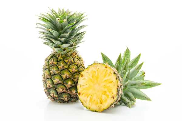 Fresh pineapple on white background — Stock Photo, Image