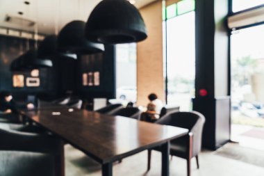 soyut bulanıklık ve defokus kahve dükkanı ve kafe restoran