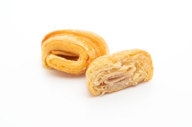 Ev yapımı jambon peyniri kruvasanı