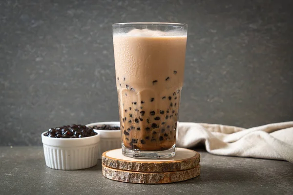 Taiwan milk tea with bubbles