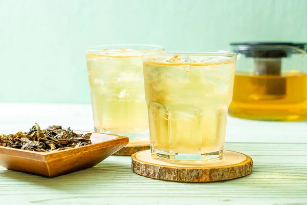 Mrożona herbata jaśminowa — Zdjęcie stockowe