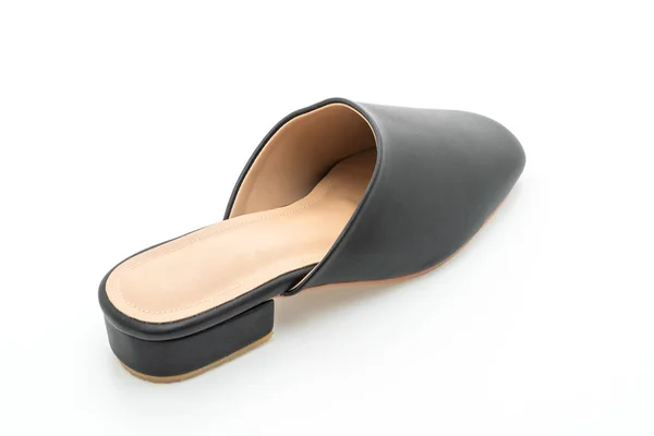 Ženská módní kožená bota — Stock fotografie