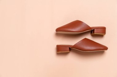 kadın moda deri ayakkabı