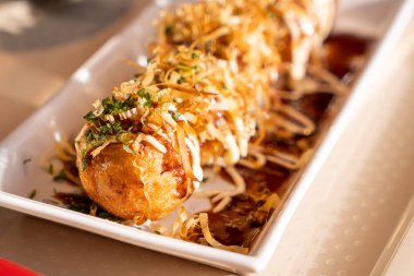 Takoyaki-Fried Takoyaki top köfte