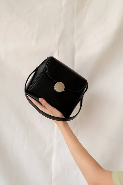 woman leather fashion bag