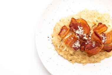 gevrek domuz pastırması risotto