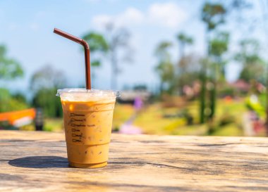 buzlu latte kahve Kupası