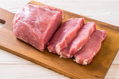 taze domuz ham filetosu