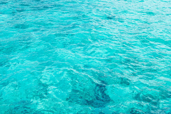 Beautiful sea and ocean water wave surface textures 