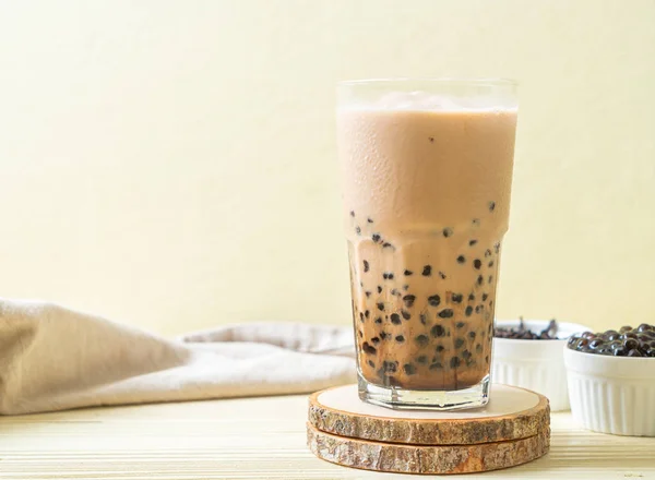 Taiwan milk tea with bubbles