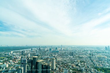 Güzel cityscape mimarisi ve Bangkok Th içinde bina
