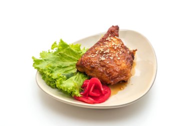 teriyaki soslu ızgara tavuk biftek