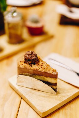 Çikolatalı pasta Cafe