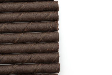 çikolatalı gofret çubuk rulo