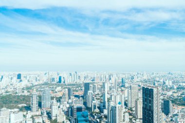 Güzel cityscape mimarisi ve Bangkok Th içinde bina