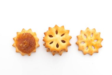 ananas reçel ile bisküvi