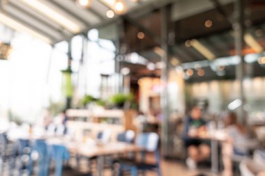 kafe restoranda soyut bulanıklık