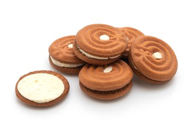 kremalı çikolatalı kurabiye