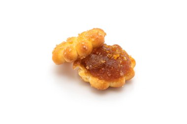 ananas reçel ile bisküvi